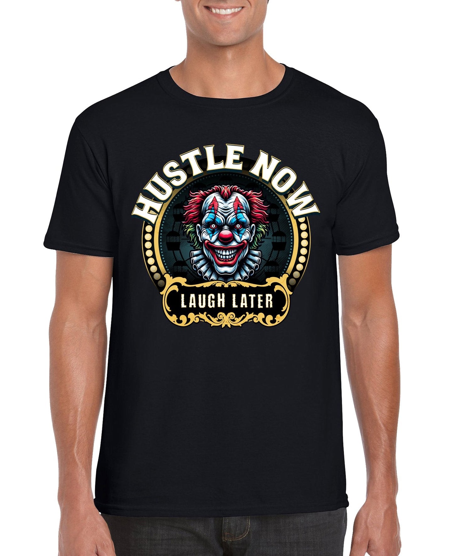 Hustle Now Laugh Later Unisex T-shirt