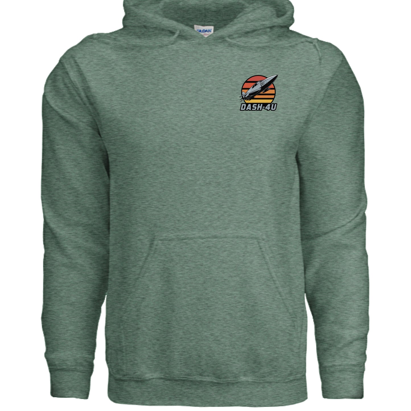Heather Sport Dark Green - FRONT