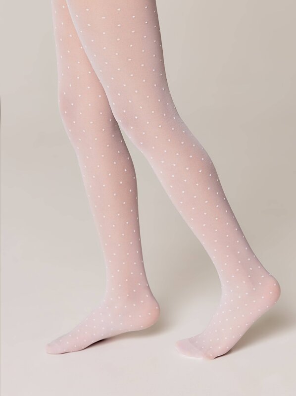Conte Dotsy 30 Den - Fantasy Tights For Girls With a Polka Dots - 4yr. 6yr. 8yr. 10yr. 12yr. (22С-143СП) Dash-4u