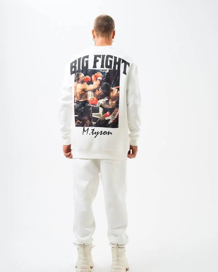 "Big Fight" Mike Tyson Oversized Unisex Sweatshirt Dash-4u