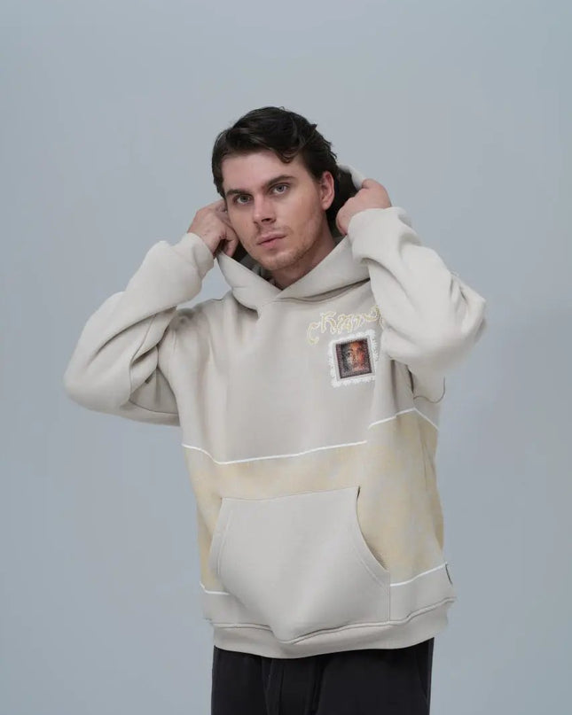 "Change" Panelled Hoodie Dash-4u