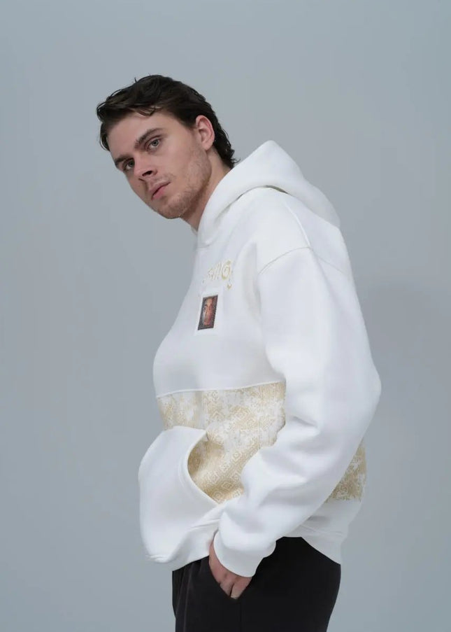 "Change" Panelled Hoodie Dash-4u