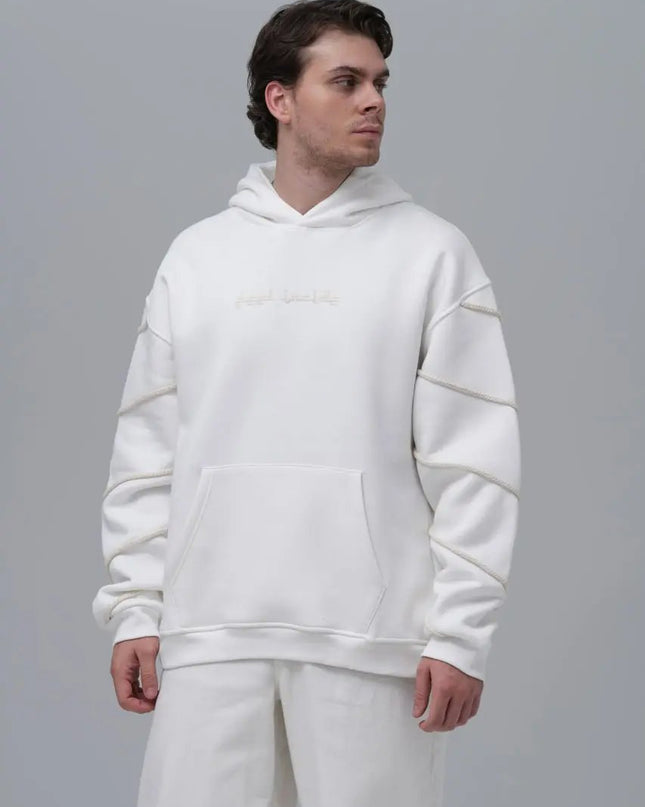 "Feel Inside" Embroidered Hoodie Dash-4u