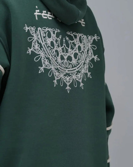 "Feel Inside" Embroidered Hoodie Dash-4u