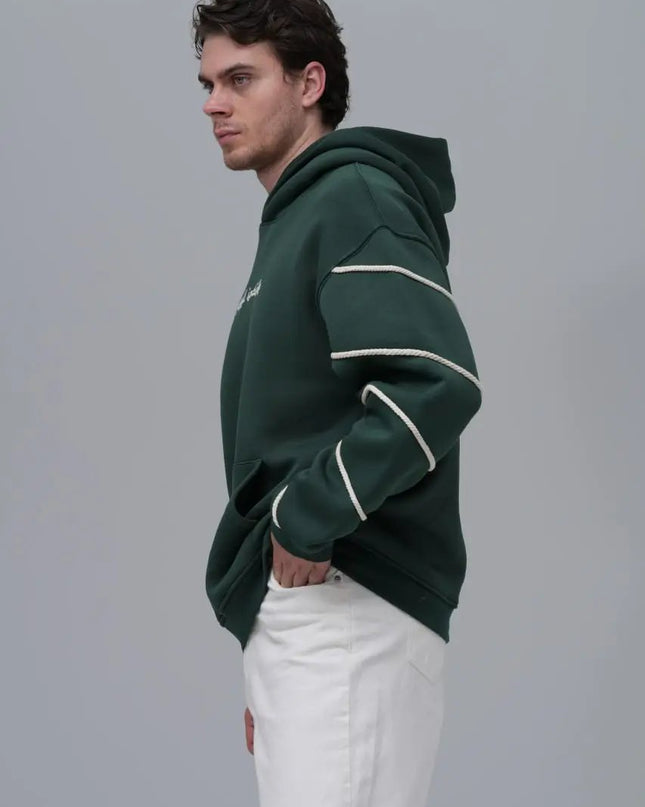 "Feel Inside" Embroidered Hoodie Dash-4u