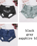 Black Gray S-blue / L / 3pcs