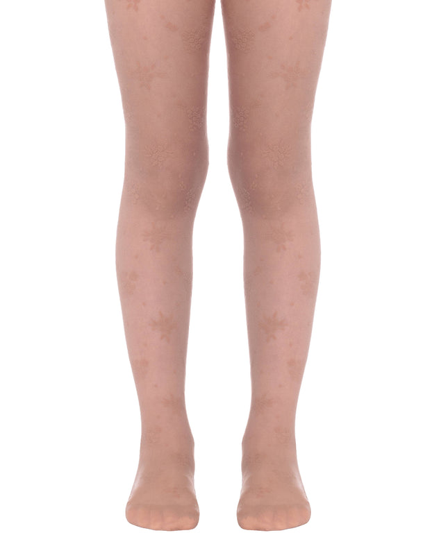 Conte Lucia 20 Den - Fantasy Thin Tights for Girls with a 'flowers & polka dots' Dash-4u