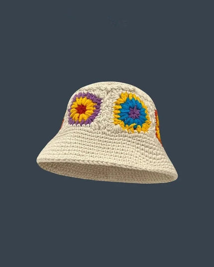 Handmade Knitted Bucket  Hat Dash-4u