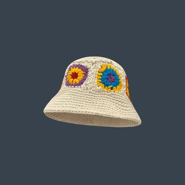 Handmade Knitted Bucket  Hat Dash-4u