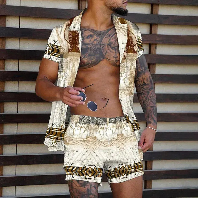 Vacation men 3D Printed Beach wear Dash-4u