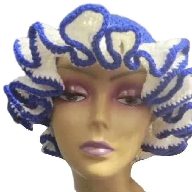 Ruffled Handmade Knit Bucket Hat Dash-4u