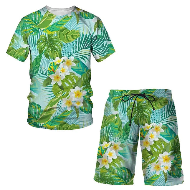 Casual men beach short set Dash-4u