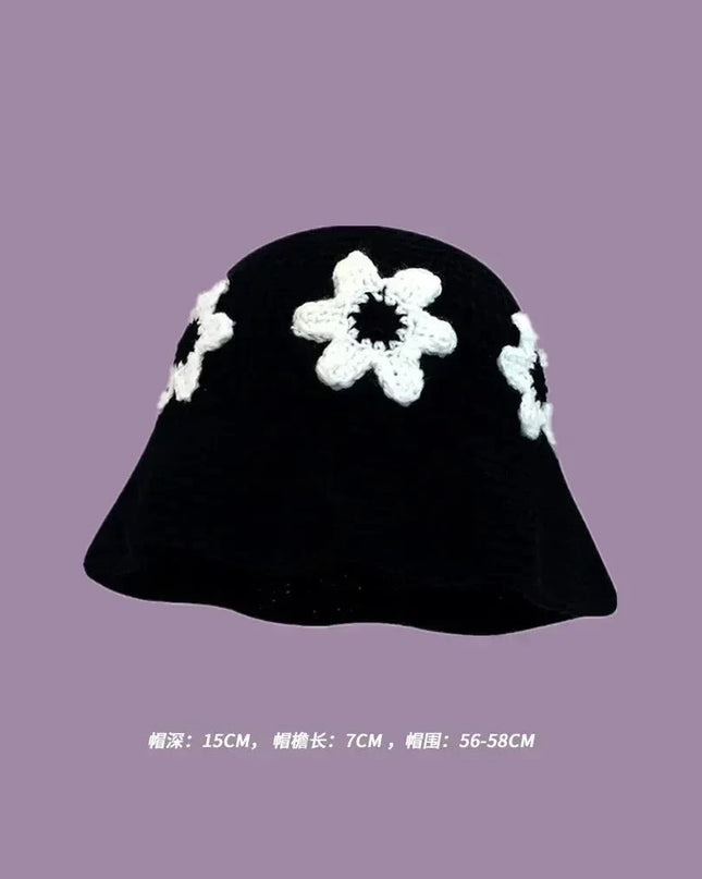 Handmade Knitted Bucket  Hat Dash-4u