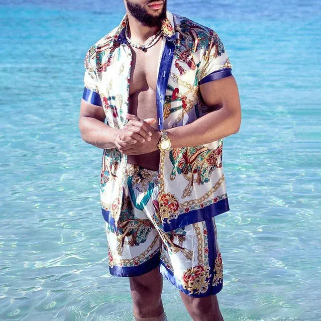 Vacation men 3D Printed Beach wear Dash-4u