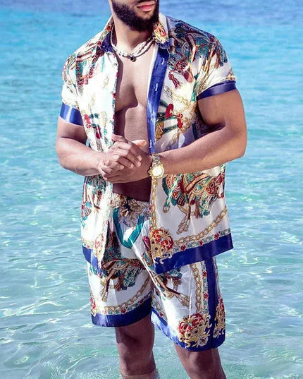 Vacation men 3D Printed Beach wear Dash-4u