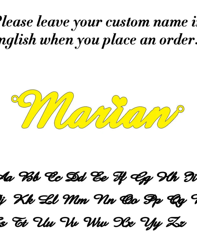 Personalized Gold Name Necklace Dash-4u