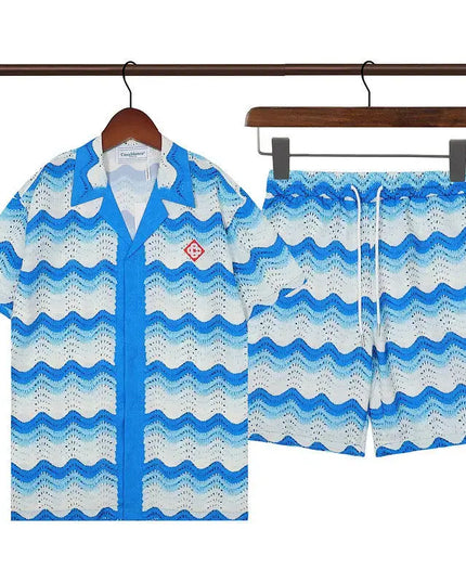 Summer vibes men Beach shorts set Dash-4u