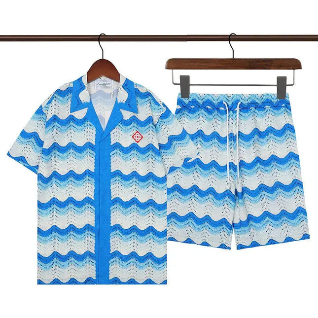 Summer vibes men Beach shorts set Dash-4u