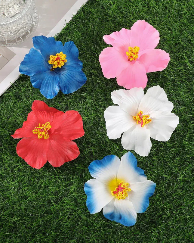 Away Hawaiian Flower Hair Clip Dash-4u