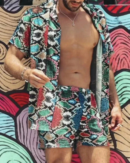 Trendy men two piece Beach set Dash-4u