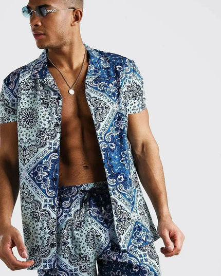 Vacation men 3D Printed Beach wear Dash-4u