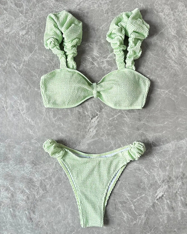 Coral bae wo piece swimsuit Dash-4u