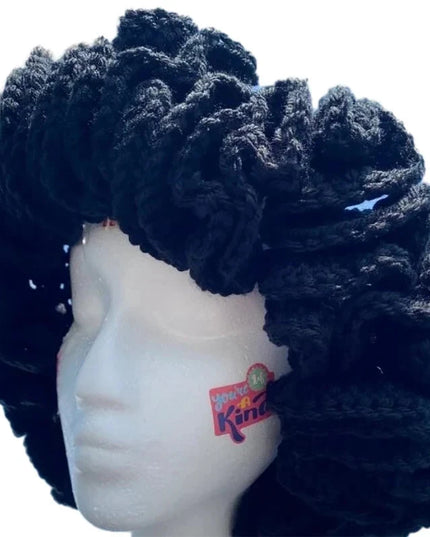 Ruffled Handmade Knit Bucket Hat Dash-4u