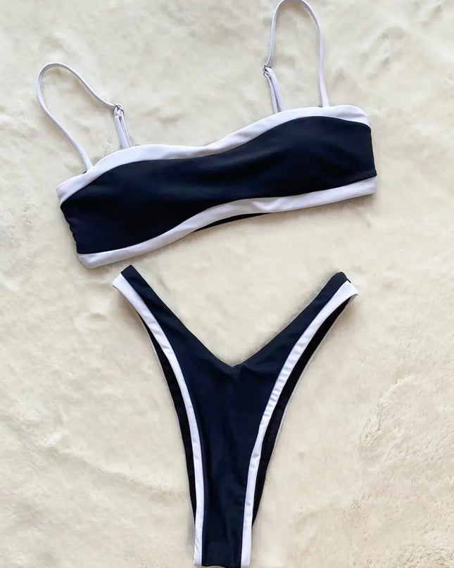 Beatz two piece swimsuit-Stylish Dash-4u