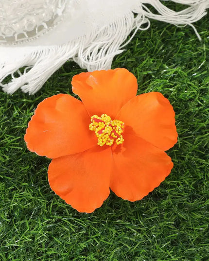 Away Hawaiian Flower Hair Clip Dash-4u