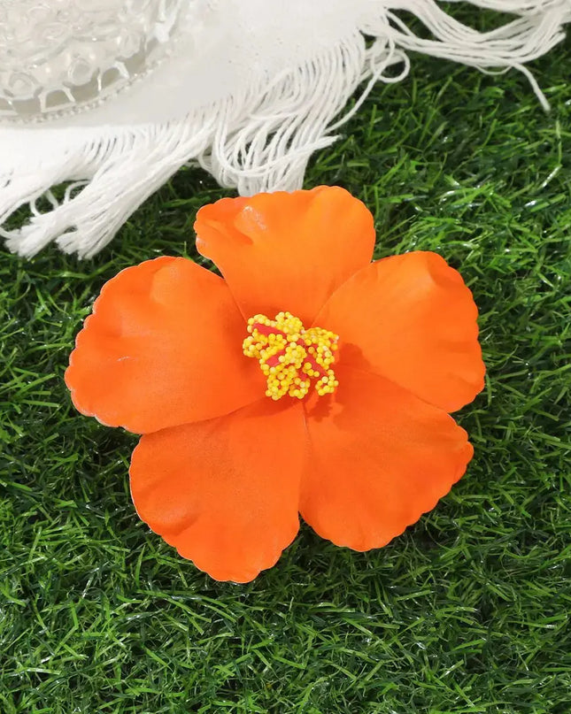 Away Hawaiian Flower Hair Clip Dash-4u