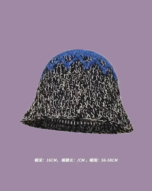 Handmade Knitted Bucket  Hat Dash-4u