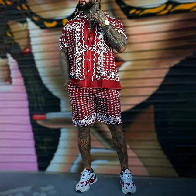 Vacation men 3D Printed Beach wear Dash-4u