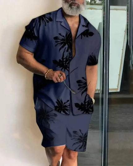 Men vacation two piece shorts set Dash-4u