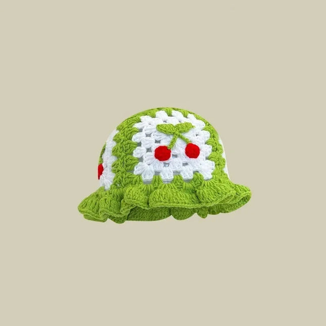 Handmade Knitted Bucket  Hat Dash-4u