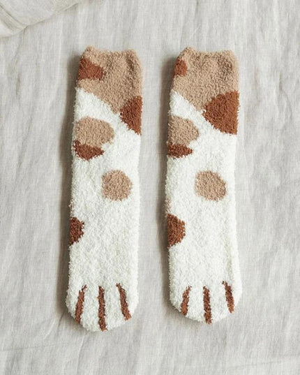 Cozy Pawfect Socks 6PC Dash-4u