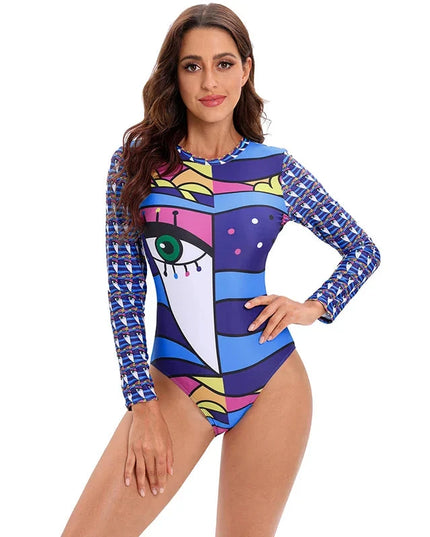 Ariel Bae one piece swimsuit -  Ideal for swimmers Dash-4u