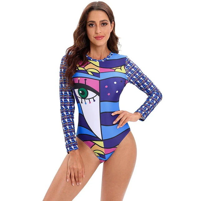 Ariel Bae one piece swimsuit -  Ideal for swimmers Dash-4u