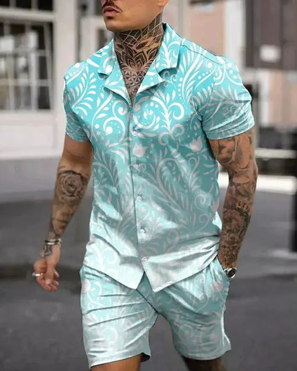 Vacation men 3D Printed Beach wear Dash-4u