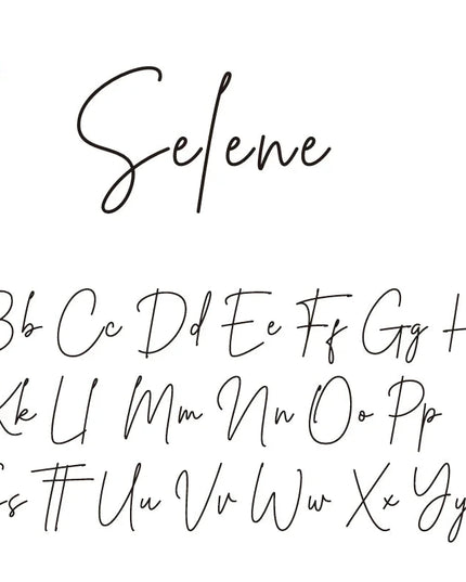 Custom Name Necklace Dash-4u