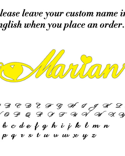 Custom Name Necklace Dash-4u