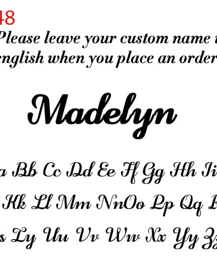 Personalized Gold Name Necklace Dash-4u