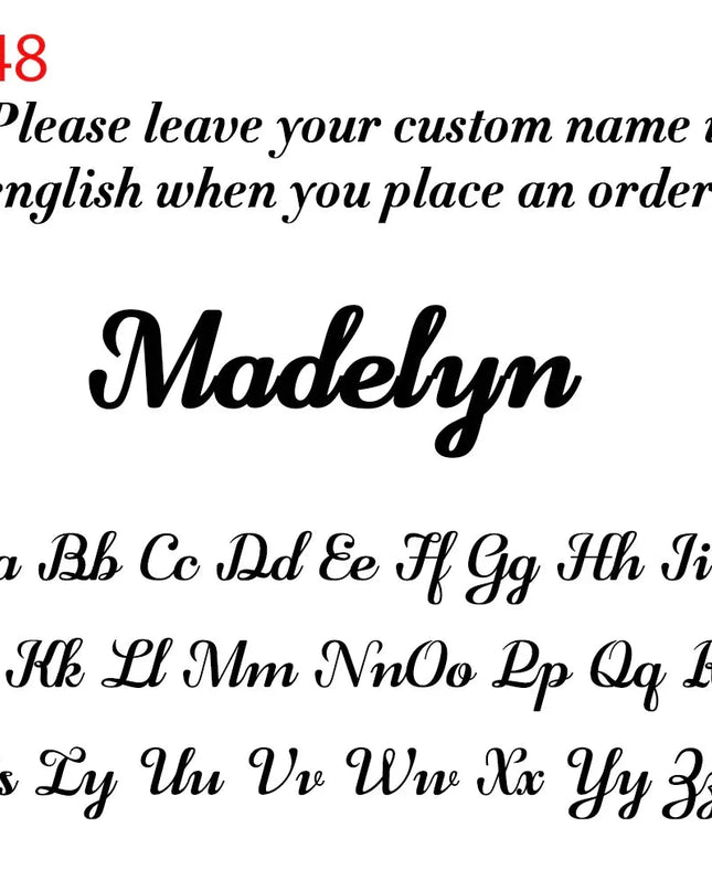 Personalized Gold Name Necklace Dash-4u