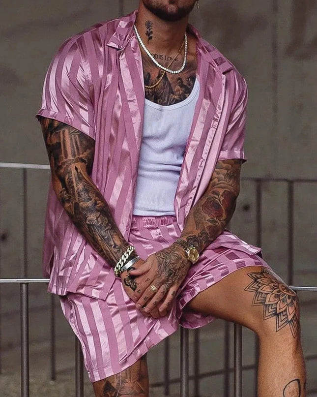 Trendy men two piece Beach set Dash-4u