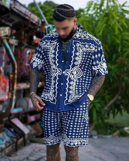 Vacation men 3D Printed Beach wear Dash-4u