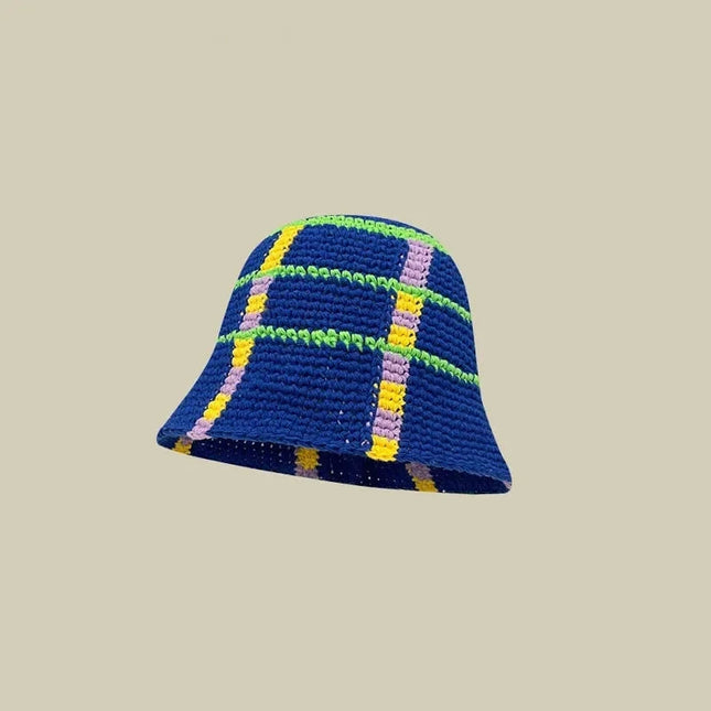 Handmade Knitted Bucket  Hat Dash-4u