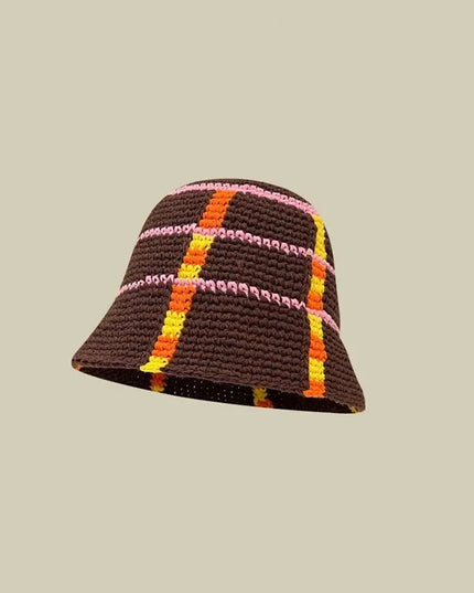 Handmade Knitted Bucket  Hat Dash-4u