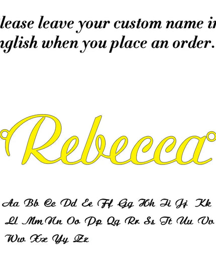 Personalized Gold Name Necklace Dash-4u