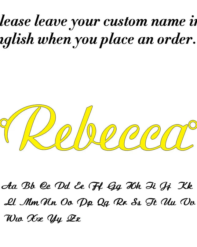 Personalized Gold Name Necklace Dash-4u