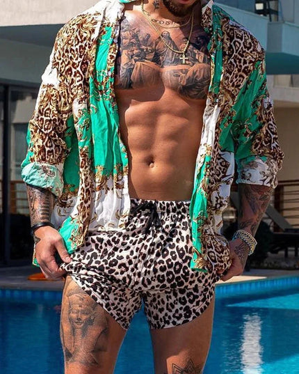 Trendy men two piece Beach set Dash-4u