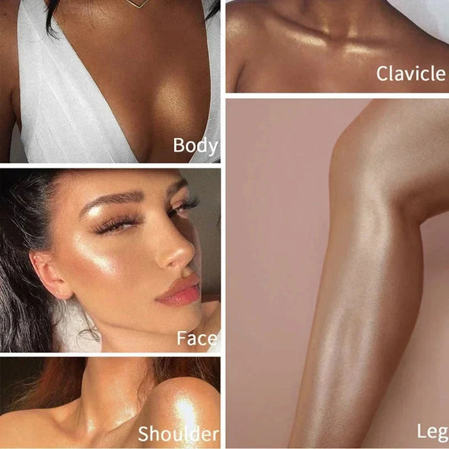 Liquid Highlighter Body Shimmer Dash-4u